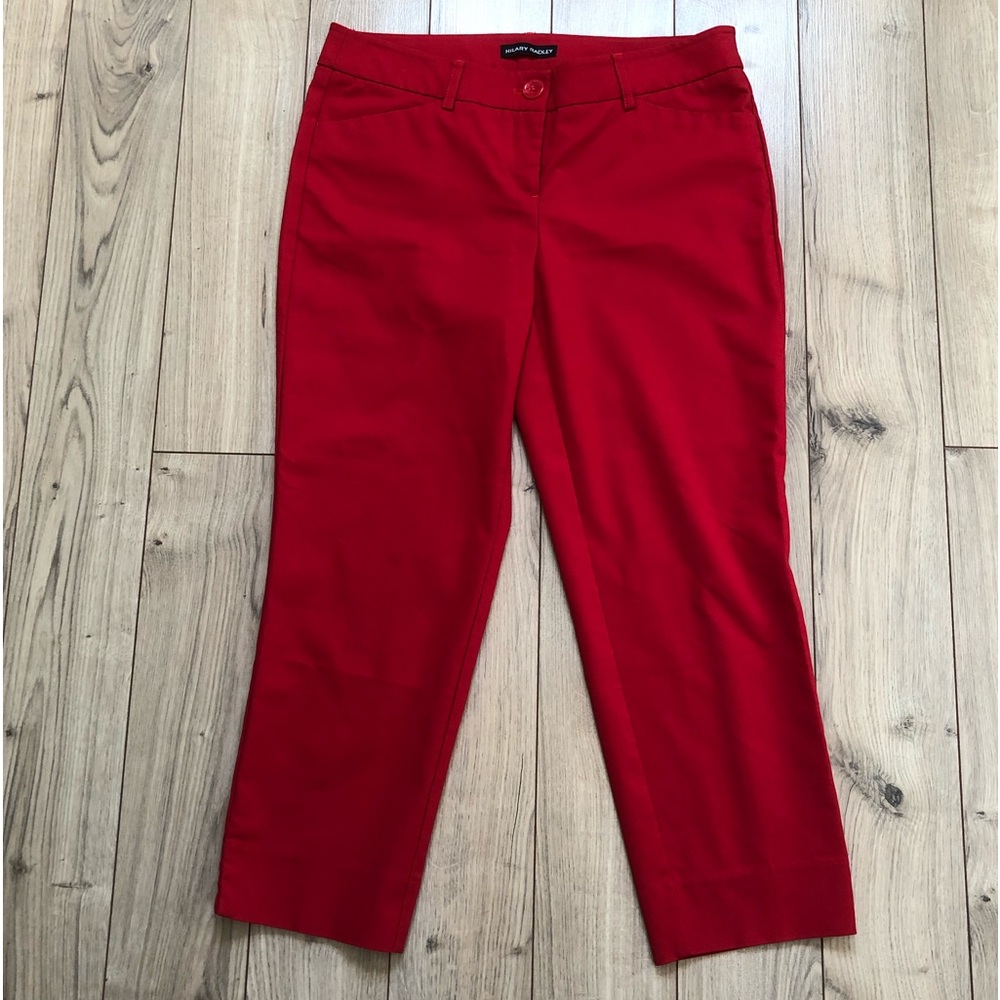 Women’s Hilary Radley Red Casual Capri pants size 4